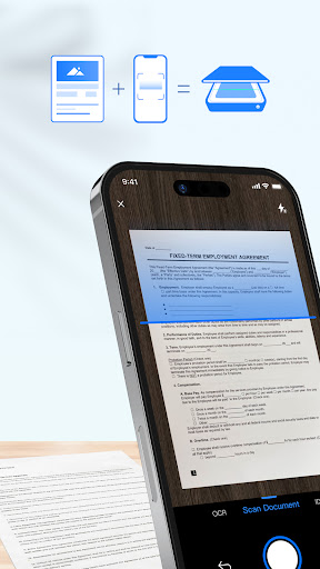 Screenshot of LightPDF Scanner: Scan & OCR
