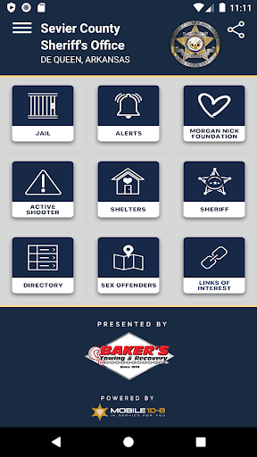 Android application Sevier County Sheriff (AR) screenshort