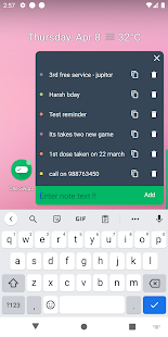 One Swipe Notes – Quick Notes-Screenshot