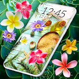 Tropical Live Wallpaper 🌺 Exotic Flower Wallpaper icon