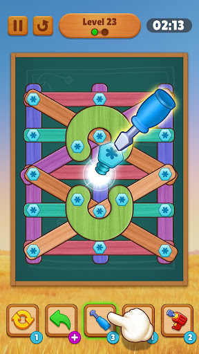 Magic Screw & Wooden Puzzle ekran görüntüsü