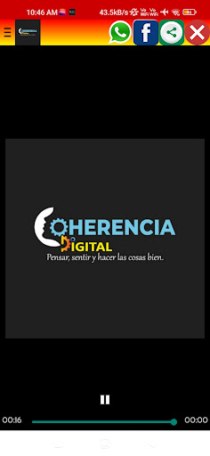 Android application COHERENCIA DIGITAL screenshort
