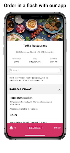 Tadka Restaurant Screen 2