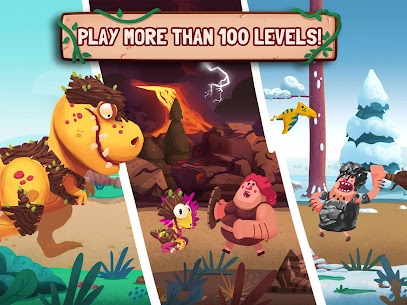 Dino Bash – Dinosaurs v Cavemen Tower Defense Wars APK MOD Full FULL DOWNLOAD NEW 4