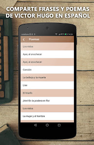 Screenshot 5 Victor Hugo: Libros y Poemas android