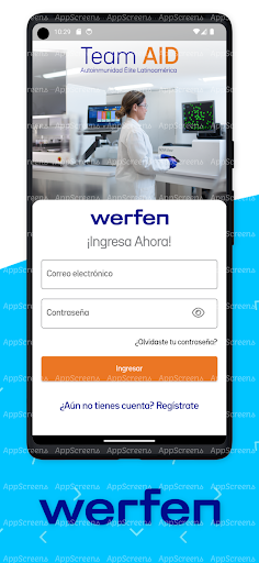 Android application Team AID Latam screenshort