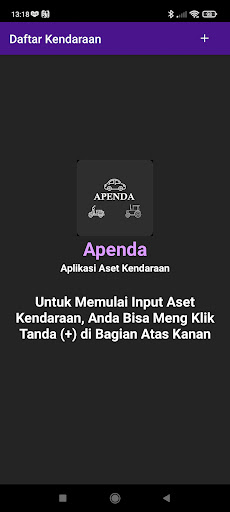Android application Apenda screenshort