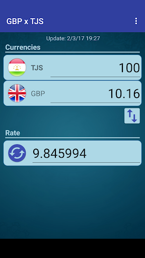 Pound GBP x Tajikistani Somoni Screen 2