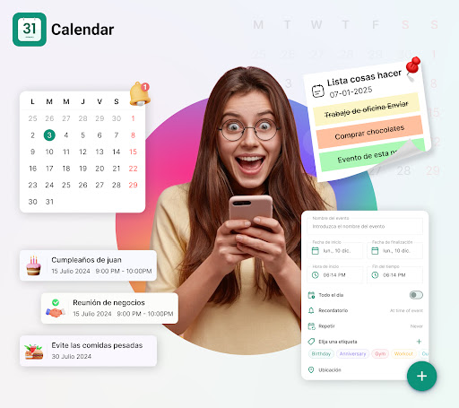 Vista previa de la aplicación