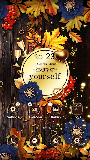 Autumn Loveyourself- Wallpaper Screen 2