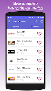 All Curacao Radios in One App 1.0 APK + Mod (Unlimited money) إلى عن على ذكري المظهر