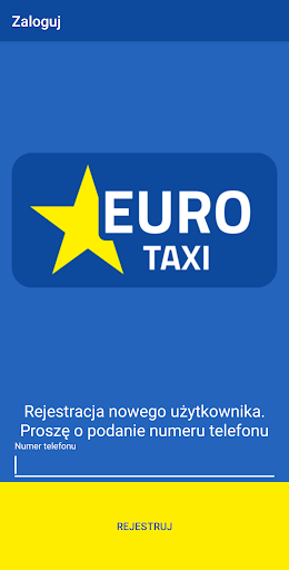 Android application Euro Taxi Zakopane screenshort