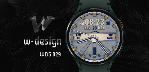 Android application W-Design WOS029 - Watch Face screenshort