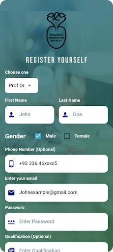 Android application PES Pakistan Endocrine Society screenshort