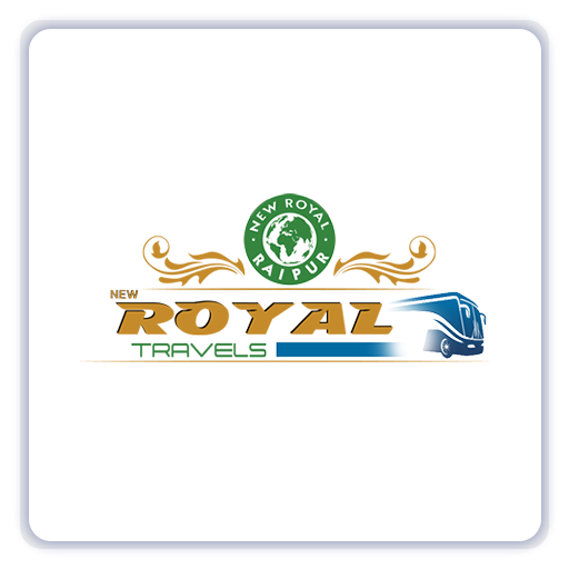 New Royal Travels, Raipur logo