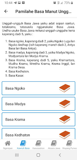 Kawruh Basa Jawa Pepak Screen 3