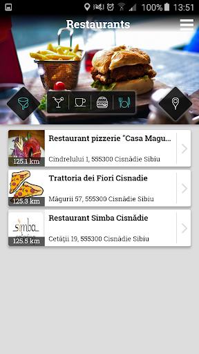 Cisnadie CityApp Screen 3