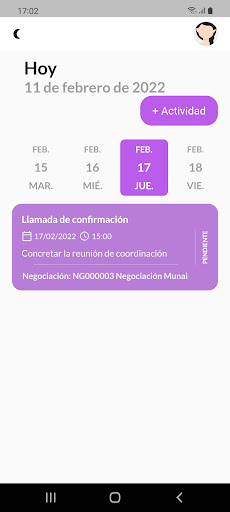 Agenda CRM Here Screen 3