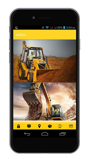 Android application E- Mitra screenshort