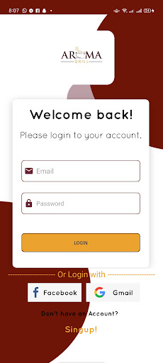 Aroma Grill Screen 2