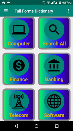 Android application Full Form Dictionary - Offline screenshort
