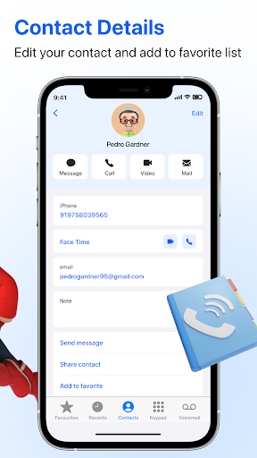 iCaller - iOS Phone Dialer Screen 2