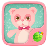 Pink Bear GO Keyboard Theme icon