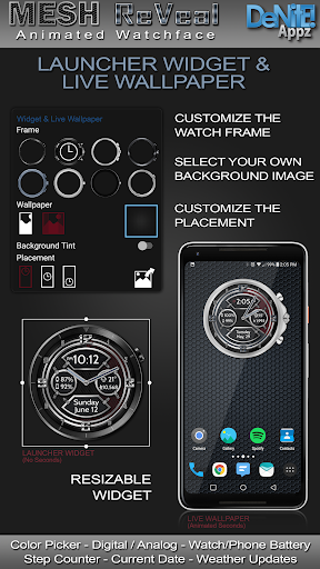 Mesh ReVeal HD Watch Face Screen 2