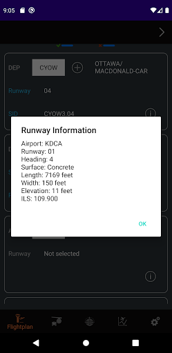 Android application iGoDispatchSaab340A screenshort