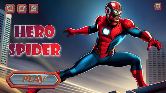 超级英雄 - 蜘蛛游戏