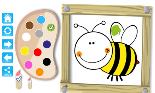 Easy Coloring Book For Kids