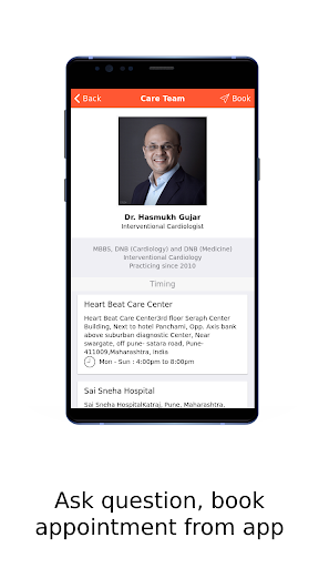 Heart Beat Care Center Screen 3