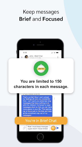 Peaceful CoParenting Messenger Screen 3