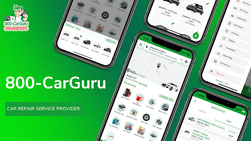 Android application 800CarGuru screenshort