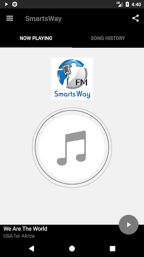 Android application SmartsWay FM screenshort