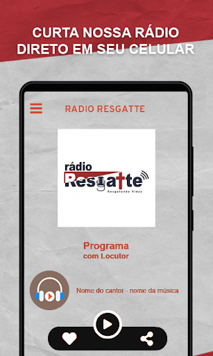 Rádio Resgatte Screen 2