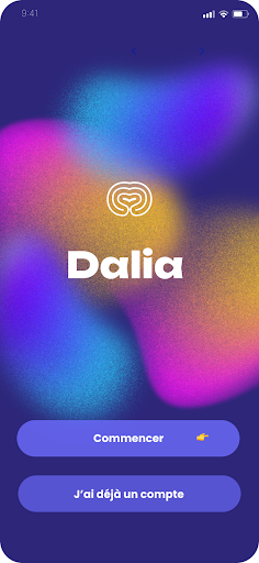 Android application Dalia screenshort