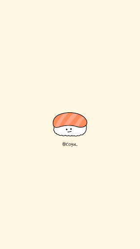 Android application 카카오톡 테마 - 심플톡_초밥 screenshort