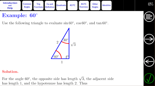 Trig Tutorial 1 Screen 2