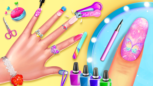 Nail Salon Game Nail Art Games