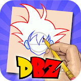 How To Draw DBZ Super Saiyan icon