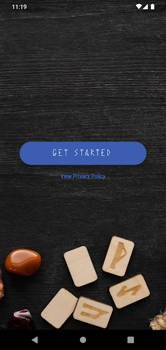Android application Runic divination - Read runes screenshort