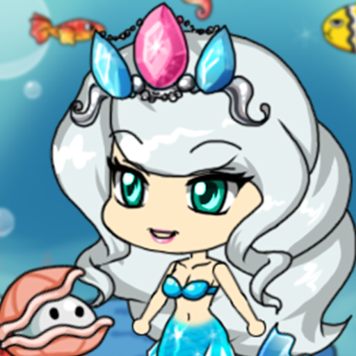 Mermaid Girl : dress up game logo