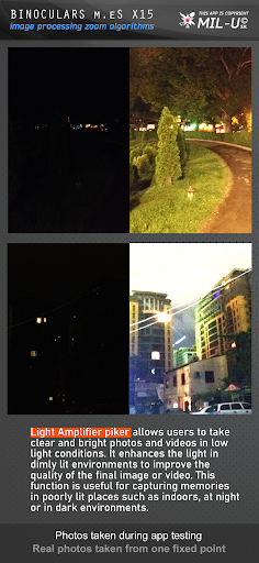 Screenshot of Binoculars 23S Photo & Video