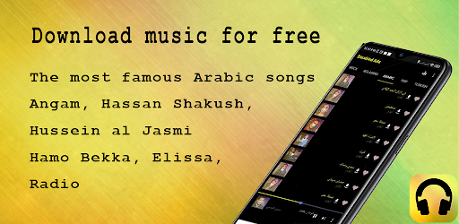 Android application Download music screenshort