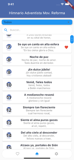 Himnario Adventista SMI Screenshot 1 - AppWisp.com
