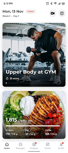 Cesars Fitness Screen 2