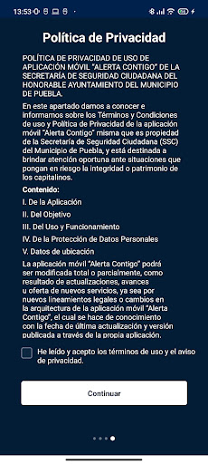 Alerta Contigo Screen 2