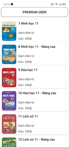 Lớp 11 Screen 2
