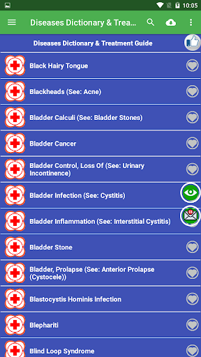 Diseases Dictionary & Treatmen Screen 2